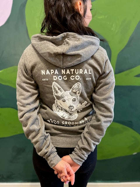 Napa Natural Dog Co Zip-Up Hoodie